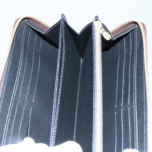 LOUIS VUITTON Monogram Reverse Zippy Wallet Long Wallet M82444 LV Auth 60083S - Picture 12 of 16